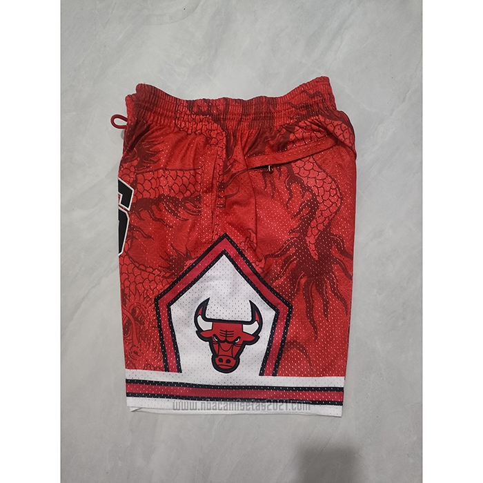 Pantalone Chicago Bulls Asian Heritage Just Don Rojo